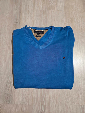 🛒Pull Tommy Hilfiger Bleu Taille L 🛒