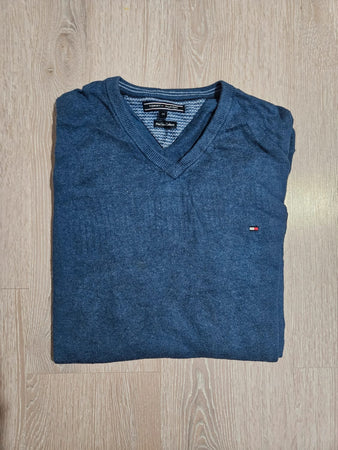 🛒Pull Tommy Hilfiger bleu marine taille M🛒