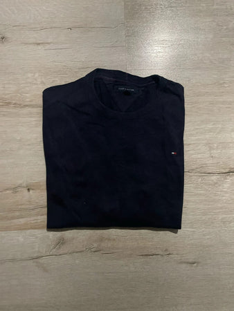 🛒Pull Tommy Hilfiger Bleu Marine Taille L 🛒