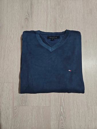 🛒Pull Tommy Hilfiger Bleu Marine Taille M🛒