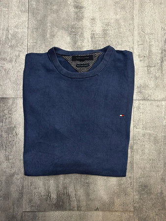 🛒Pull Tommy Hilfiger Bleu Marine Taille M🛒