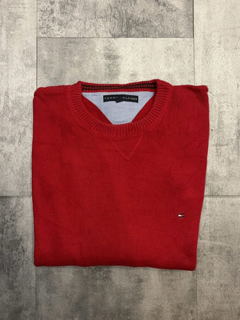 🛒Pull Tommy Hilfiger Rouge L 🛒